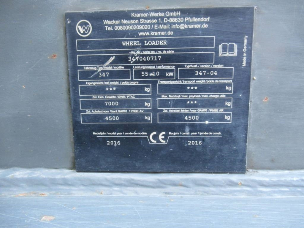 Kramer-allrad 1150 - Carregadeira de rodas: foto 4 Kramer-allrad 1150 - Carregadeira de rodas: foto 4