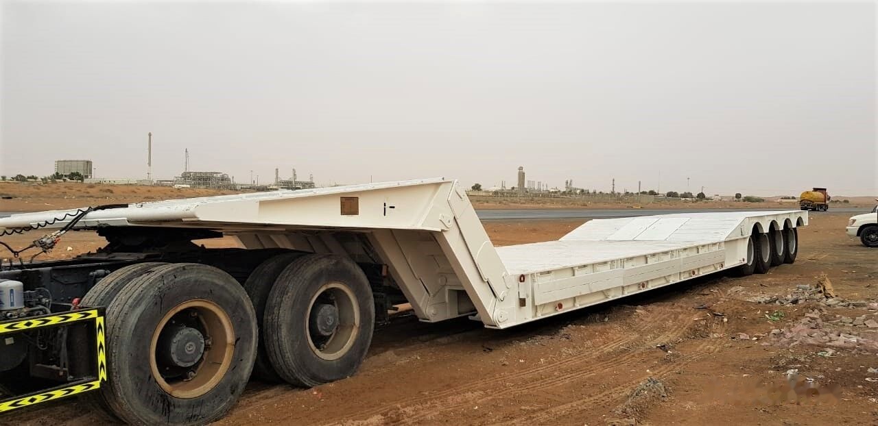 AME 120 Ton 4 Axle Front Loading Lowbed Semi-Trailer - Semireboque baixa: foto 2 AME 120 Ton 4 Axle Front Loading Lowbed Semi-Trailer - Semireboque baixa: foto 2