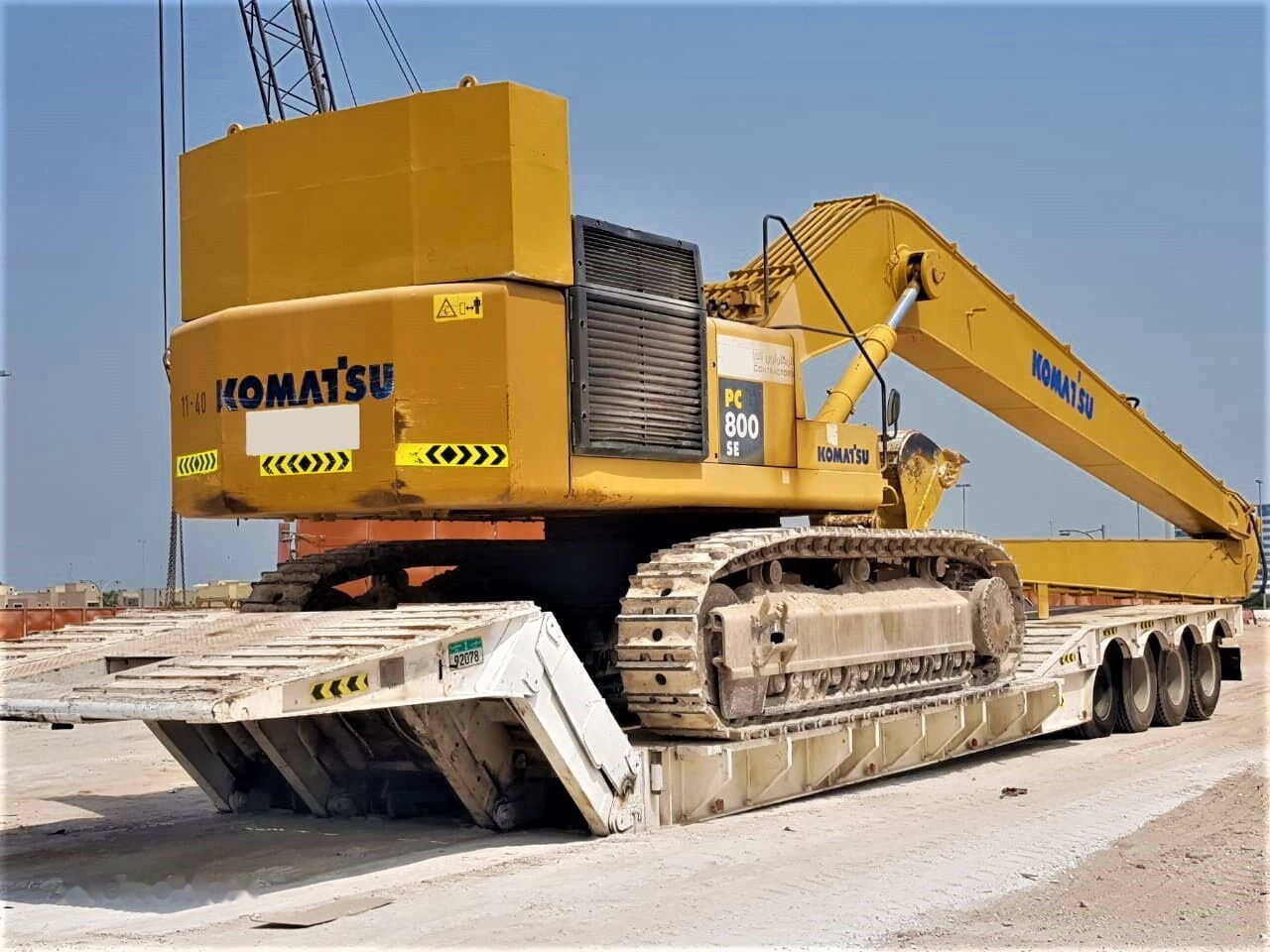 AME 120 Ton 4 Axle Front Loading Lowbed Semi-Trailer - Semireboque baixa: foto 5 AME 120 Ton 4 Axle Front Loading Lowbed Semi-Trailer - Semireboque baixa: foto 5