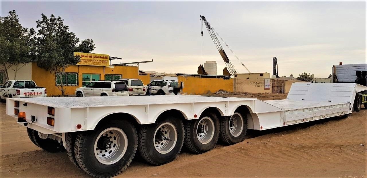 AME 120 Ton 4 Axle Front Loading Lowbed Semi-Trailer - Semireboque baixa: foto 3 AME 120 Ton 4 Axle Front Loading Lowbed Semi-Trailer - Semireboque baixa: foto 3