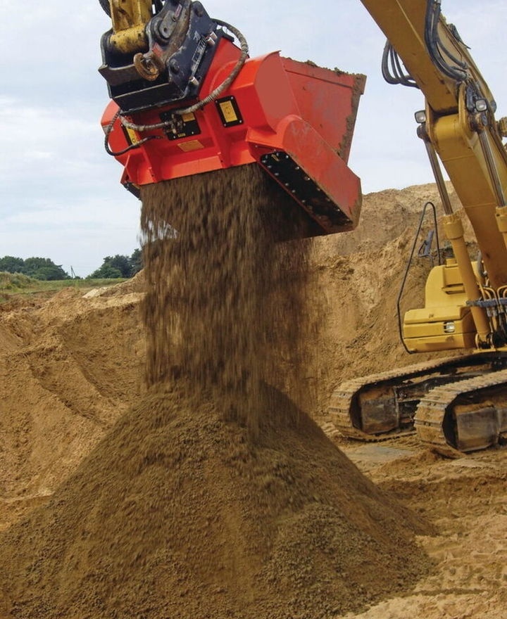 AME Screener Crusher Bucket - Balde para separação de Escavadeira: foto 2 AME Screener Crusher Bucket - Balde para separação de Escavadeira: foto 2