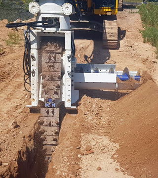 Equipamento de Escavadeira nuevo AME Chain Trencher: foto 7