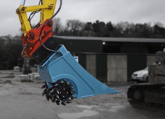 Equipamento de Escavadeira nuevo AME Double Drum Cutter Bucket: foto 9