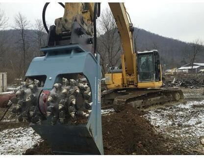 Equipamento de Escavadeira nuevo AME Double Drum Cutter Bucket: foto 6