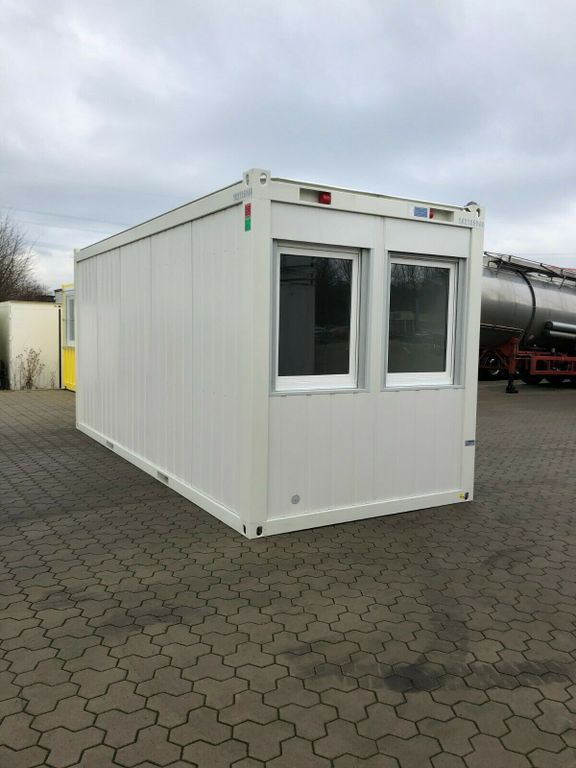 20ft Bürocontainer Wohncont.Mannschaftscontainer  - Semireboque transportador de contêineres/ Caixa móvel: foto 1 20ft Bürocontainer Wohncont.Mannschaftscontainer  - Semireboque transportador de contêineres/ Caixa móvel: foto 1