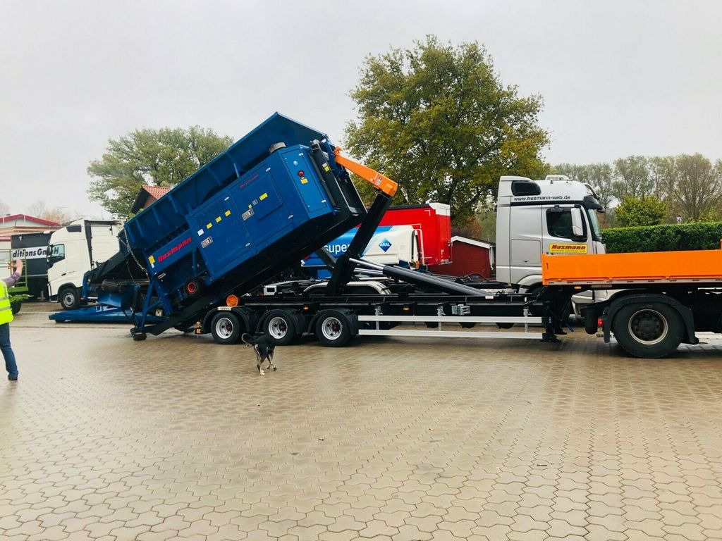 Auflieger Abrollkipper Hakenlift Hookliftloader - Semireboque basculante: foto 4 Auflieger Abrollkipper Hakenlift Hookliftloader - Semireboque basculante: foto 4