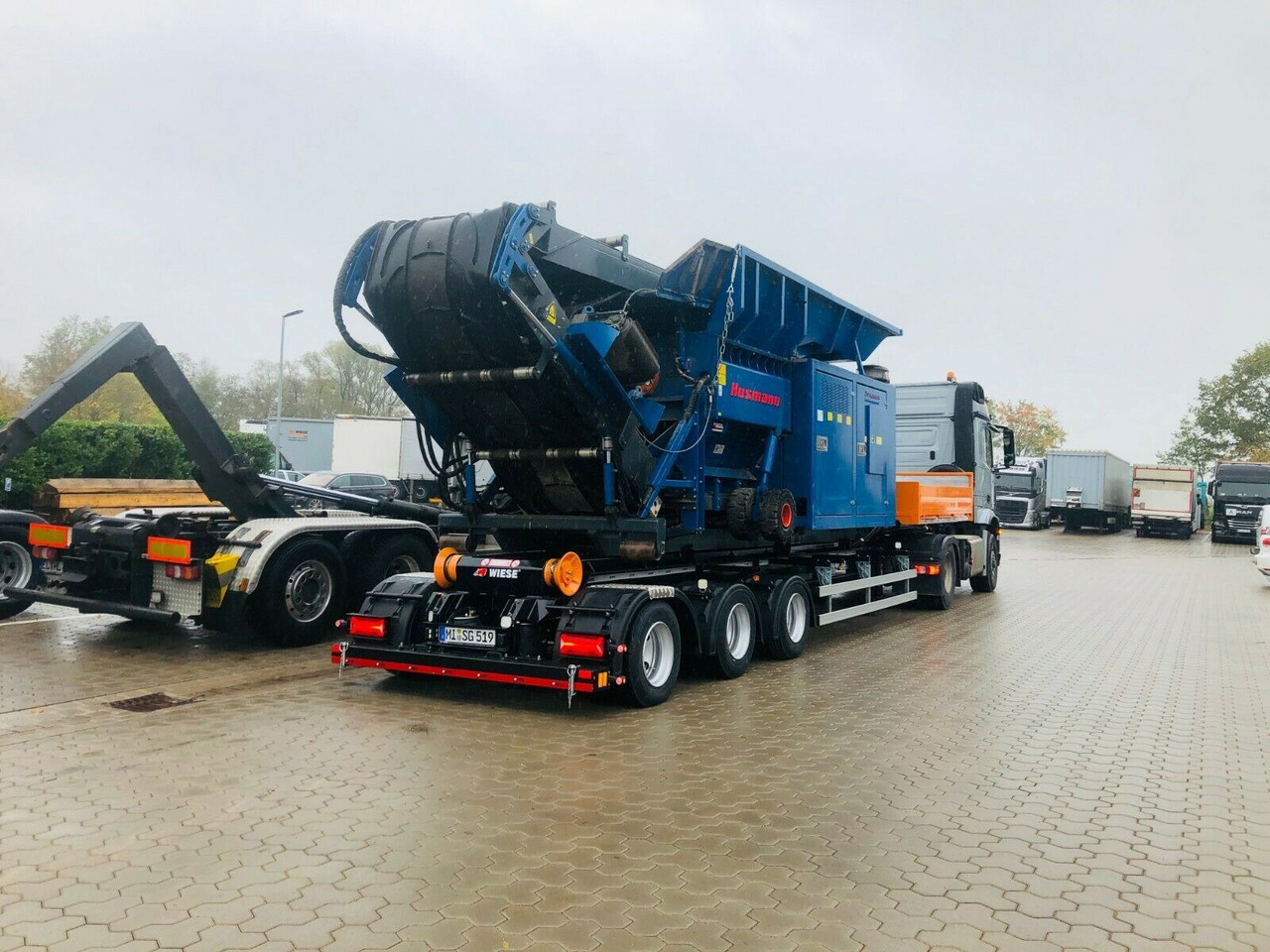 Auflieger Abrollkipper Hakenlift Hookliftloader - Semireboque transportador de contêineres/ Caixa móvel: foto 3 Auflieger Abrollkipper Hakenlift Hookliftloader - Semireboque transportador de contêineres/ Caixa móvel: foto 3