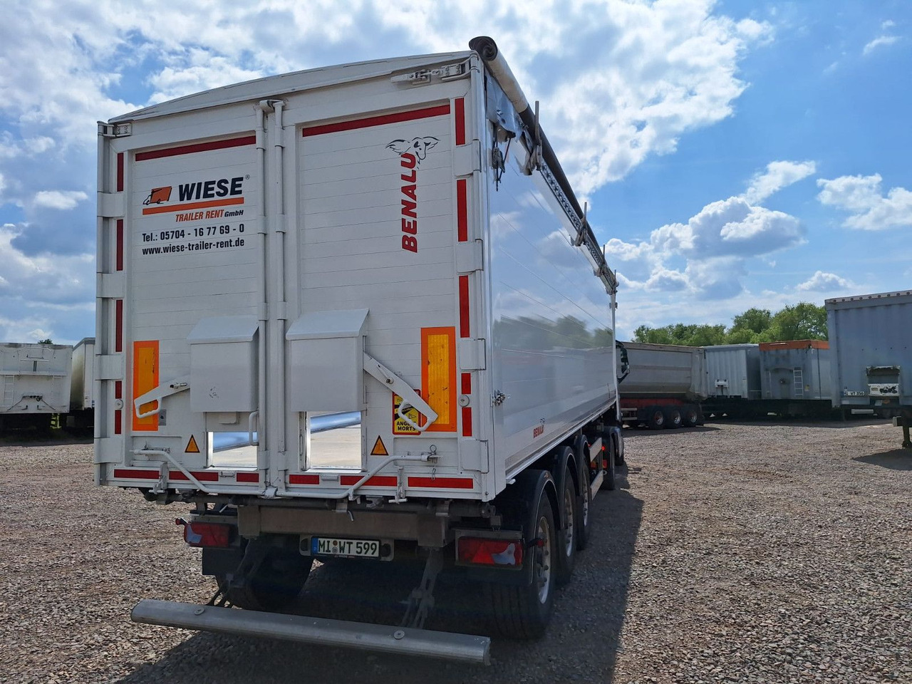 Benalu Bulkliner S 95 50m³ Kombiklappe - Semireboque basculante: foto 2 Benalu Bulkliner S 95 50m³ Kombiklappe - Semireboque basculante: foto 2