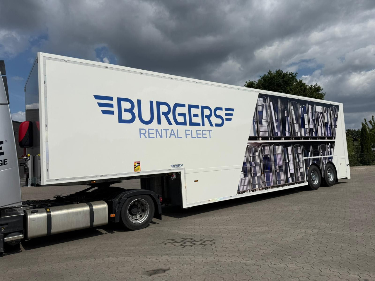 Burgers Doppelstock Trailer 60% mehr Ladefläche - Semireboque baixa: foto 5 Burgers Doppelstock Trailer 60% mehr Ladefläche - Semireboque baixa: foto 5