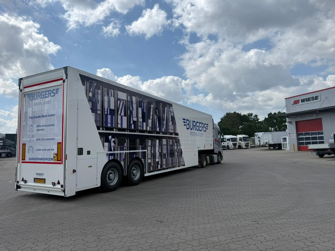 Burgers Doppelstock Trailer 60% mehr Ladefläche - Semireboque baixa: foto 4 Burgers Doppelstock Trailer 60% mehr Ladefläche - Semireboque baixa: foto 4