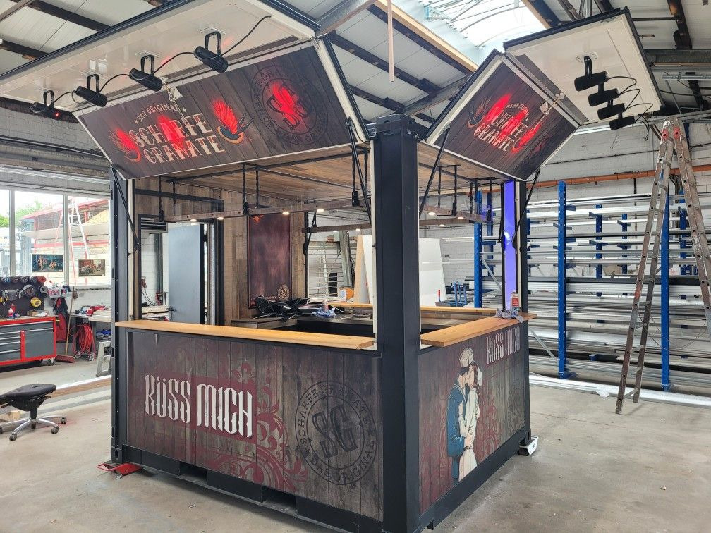 Premium Container Mobile Bar Event Food Truck Kn - Caixa móvel/ Contentor: foto 1 Premium Container Mobile Bar Event Food Truck Kn - Caixa móvel/ Contentor: foto 1