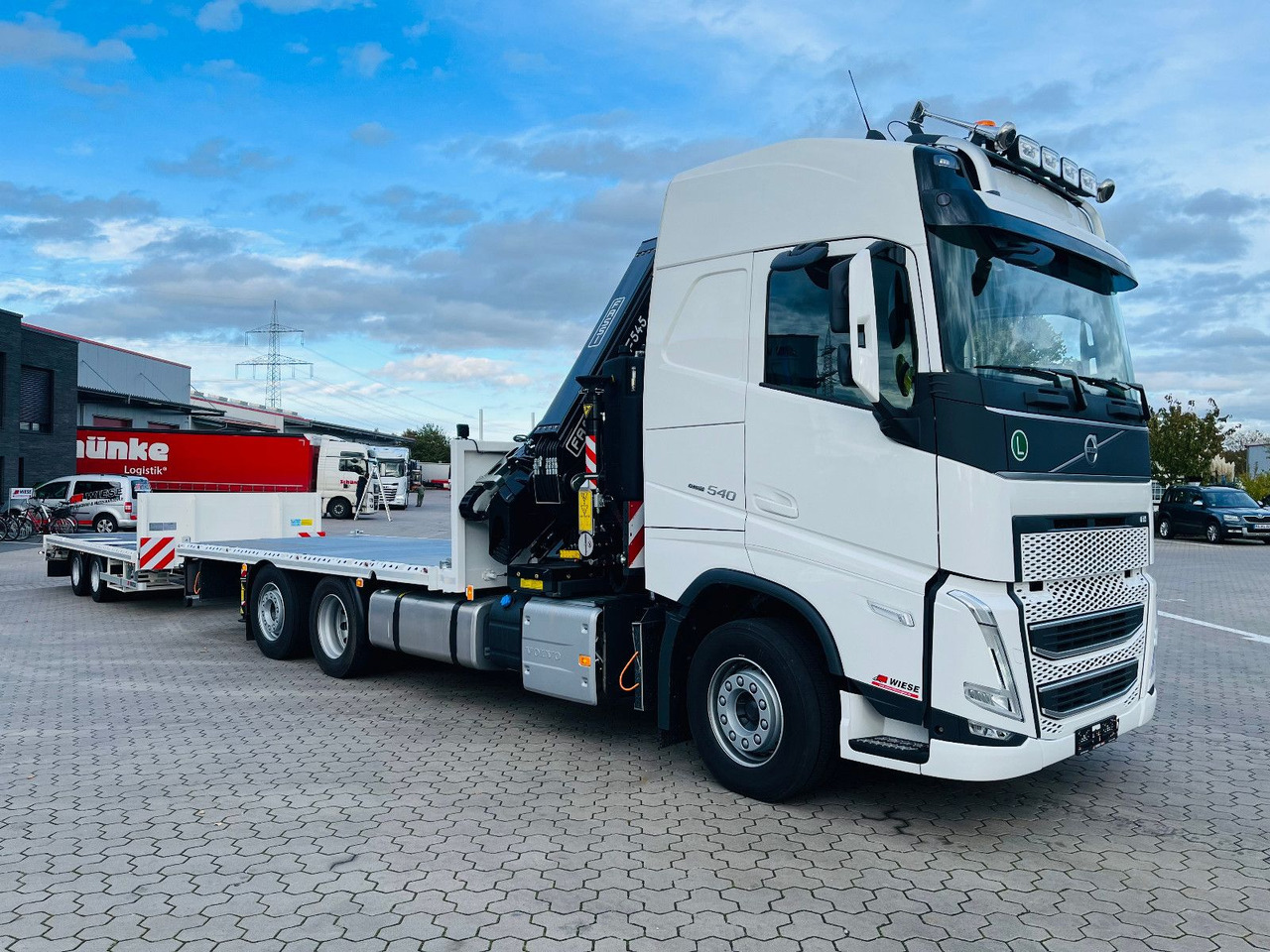 Volvo FH540 6x2 Containerpritsche mit F545RA.2.26 - Caminhão, Caminhão grua: foto 4 Volvo FH540 6x2 Containerpritsche mit F545RA.2.26 - Caminhão, Caminhão grua: foto 4