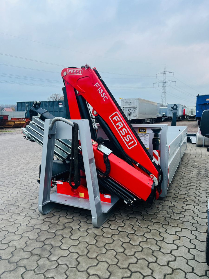 Container mit Fassi Kran, Krancontainer - Contentor ampliroll: foto 5 Container mit Fassi Kran, Krancontainer - Contentor ampliroll: foto 5