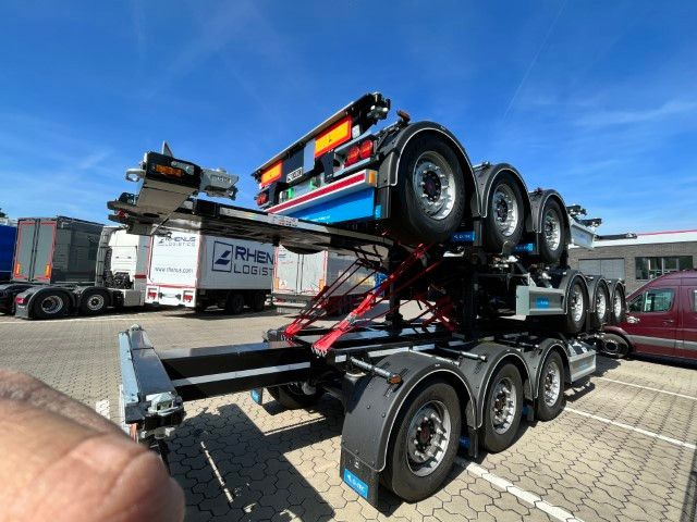 D-TEC Containerchassis Flexitrailer - Semireboque transportador de contêineres/ Caixa móvel: foto 2 D-TEC Containerchassis Flexitrailer - Semireboque transportador de contêineres/ Caixa móvel: foto 2