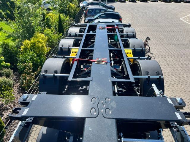 Semireboque transportador de contêineres/ Caixa móvel D-TEC Containerchassis Flexitrailer: foto 6