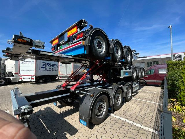 D-TEC Containerchassis Flexitrailer - Semireboque transportador de contêineres/ Caixa móvel: foto 3 D-TEC Containerchassis Flexitrailer - Semireboque transportador de contêineres/ Caixa móvel: foto 3