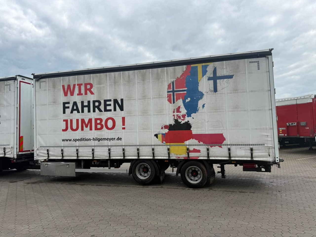 FBL Tandem Anhänger Volumen Inklusive LKW!! - Reboque de lona: foto 5 FBL Tandem Anhänger Volumen Inklusive LKW!! - Reboque de lona: foto 5