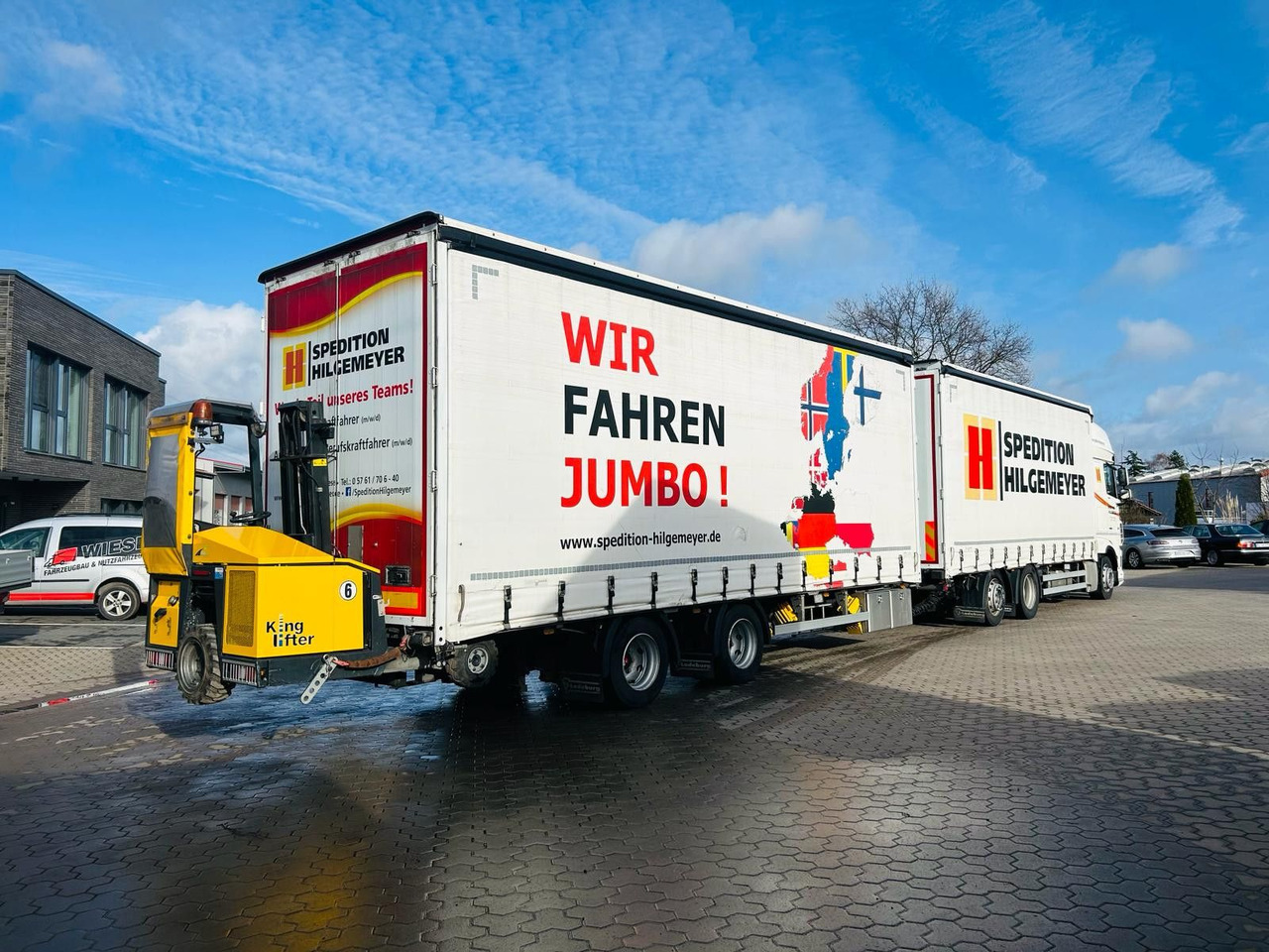 Locação de  FBL Tandem Anhänger Volumen Inklusive LKW!! FBL Tandem Anhänger Volumen Inklusive LKW!!: foto 8