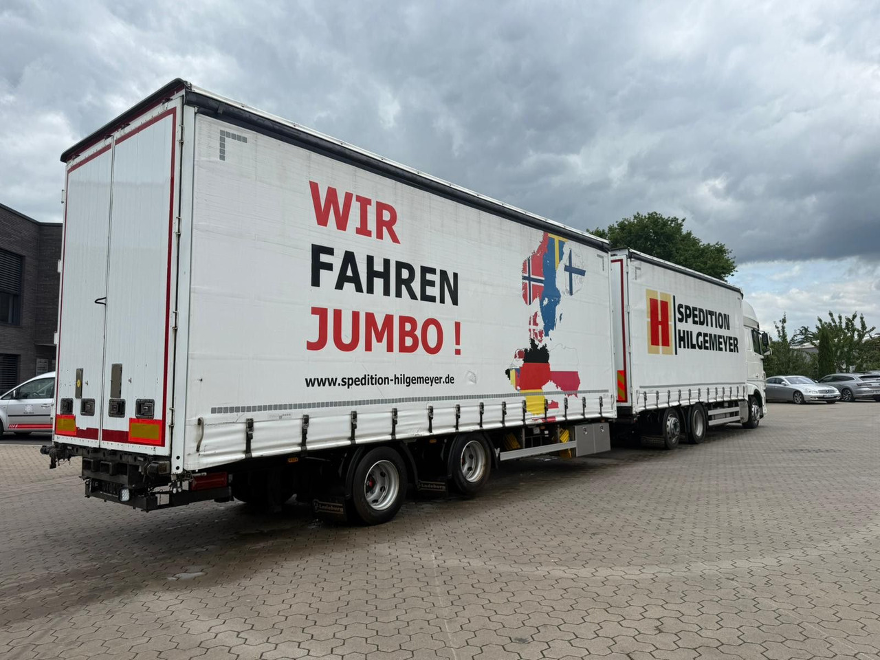 FBL Tandem Anhänger Volumen Inklusive LKW!! - Reboque de lona: foto 1 FBL Tandem Anhänger Volumen Inklusive LKW!! - Reboque de lona: foto 1