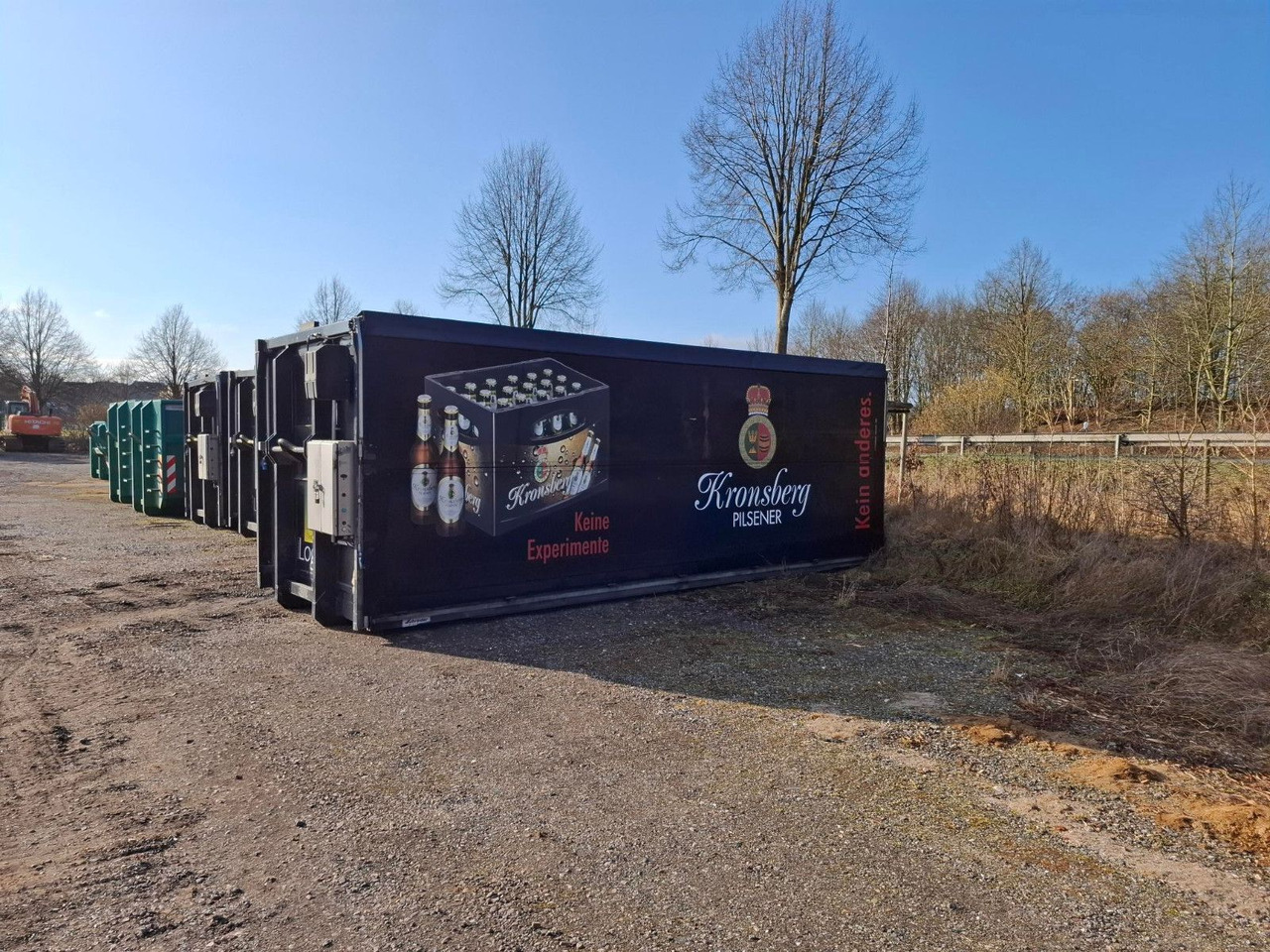 Getränke Abrollcontainer - Semireboque transportador de contêineres/ Caixa móvel: foto 1 Getränke Abrollcontainer - Semireboque transportador de contêineres/ Caixa móvel: foto 1