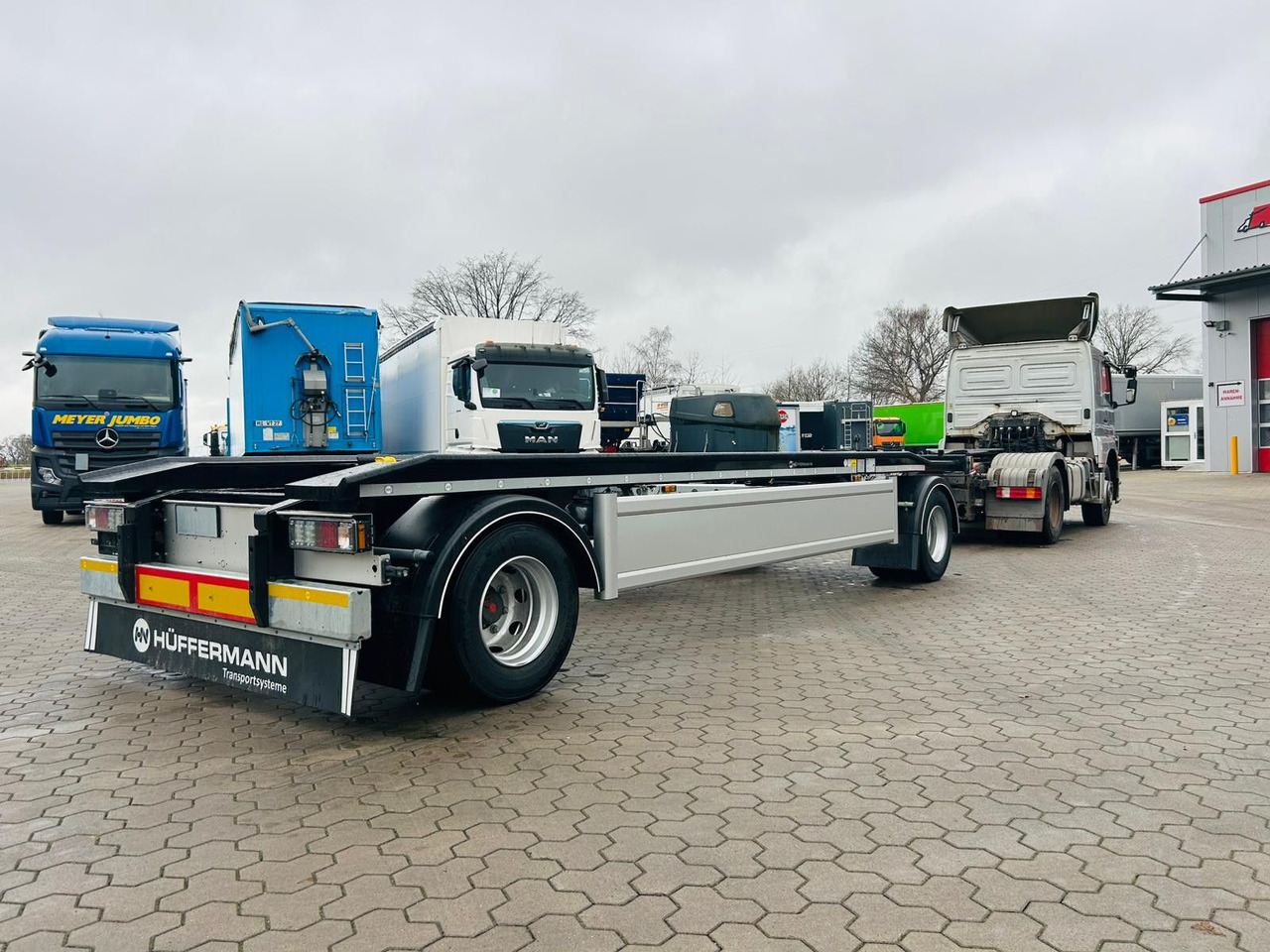 Hüffermann HAR 20.70 LS Aussenrollen Anhänger Sofort Verfüg - Reboque ampliroll/ Multibenne: foto 2 Hüffermann HAR 20.70 LS Aussenrollen Anhänger Sofort Verfüg - Reboque ampliroll/ Multibenne: foto 2