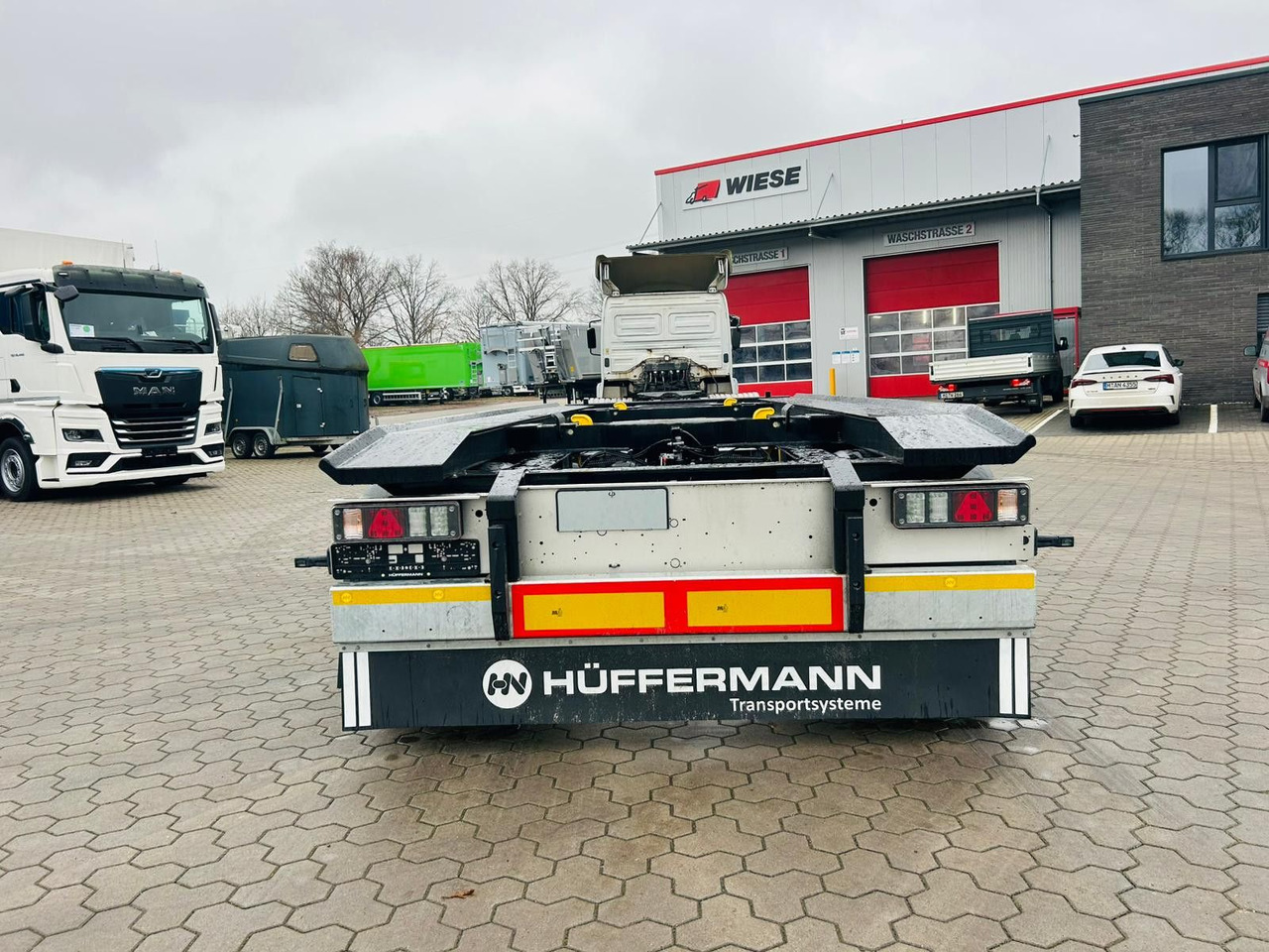 Hüffermann HAR 20.70 LS Aussenrollen Anhänger Sofort Verfüg - Reboque ampliroll/ Multibenne: foto 5 Hüffermann HAR 20.70 LS Aussenrollen Anhänger Sofort Verfüg - Reboque ampliroll/ Multibenne: foto 5