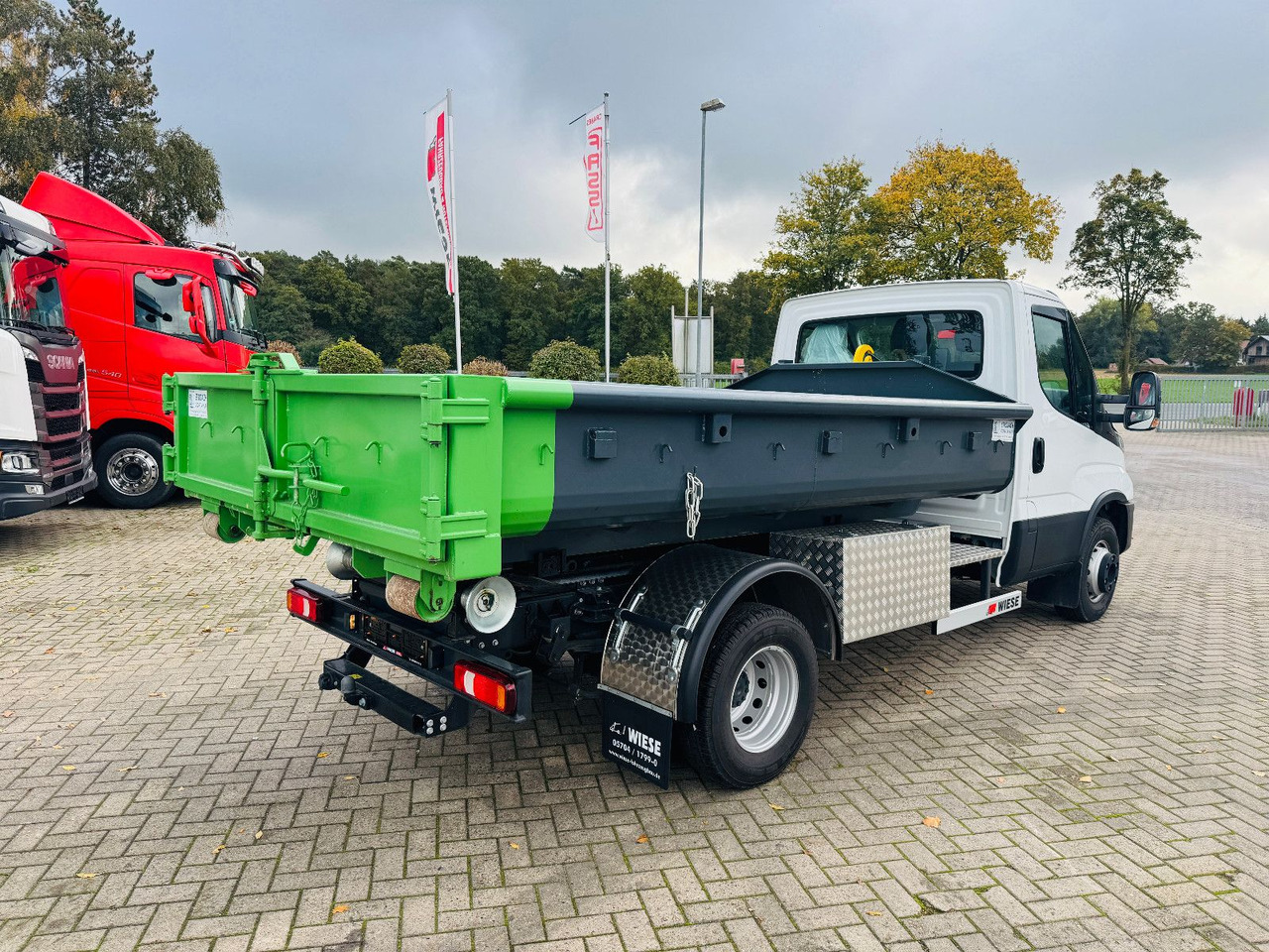 Iveco Daily 70C18H Hyva Abrollkipper - Caminhão polibenne: foto 3 Iveco Daily 70C18H Hyva Abrollkipper - Caminhão polibenne: foto 3