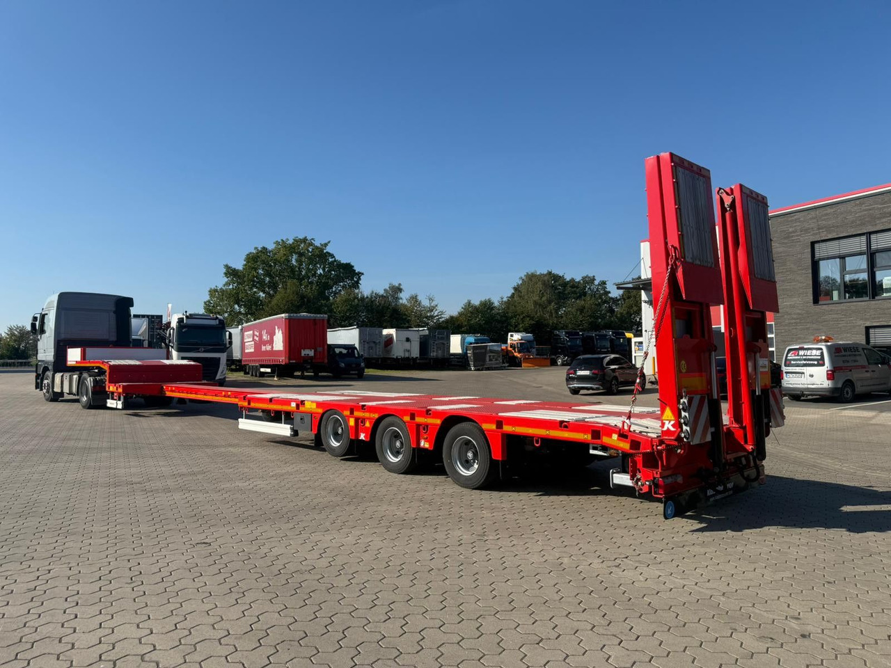 Kässbohrer K.SLA 3 / 1N-18/30 Ausziehbarer Tieflader - Semireboque baixa: foto 4 Kässbohrer K.SLA 3 / 1N-18/30 Ausziehbarer Tieflader - Semireboque baixa: foto 4