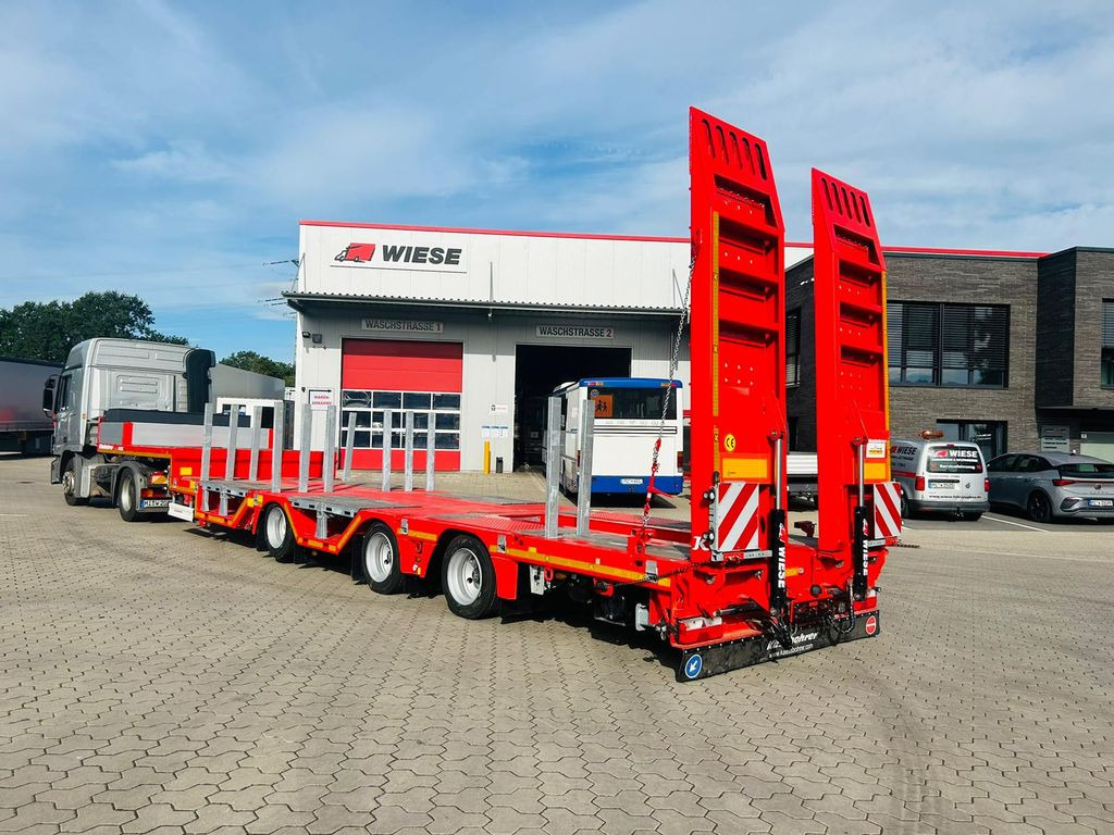 Kässbohrer KSLA RJ Mega Jumbo Tieflader mit Radmulden tele - Semireboque baixa: foto 1 Kässbohrer KSLA RJ Mega Jumbo Tieflader mit Radmulden tele - Semireboque baixa: foto 1