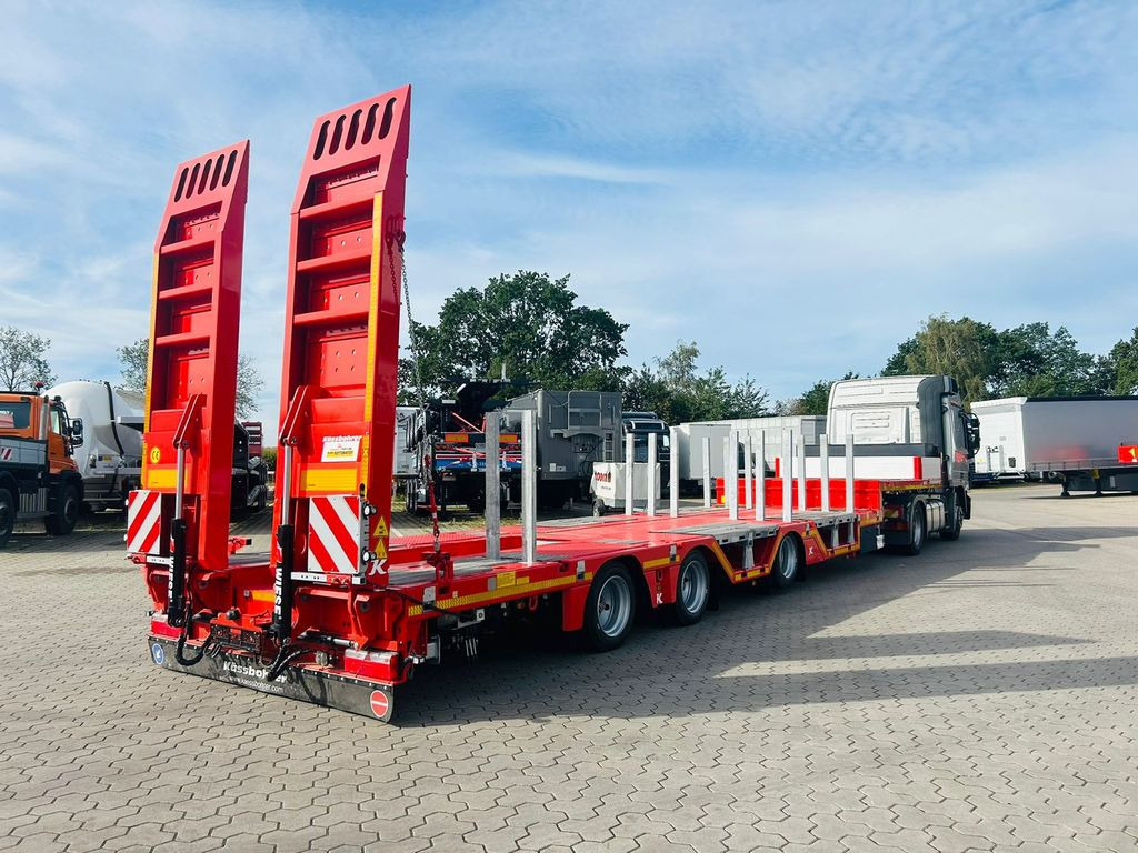 Kässbohrer KSLA RJ Mega Jumbo Tieflader mit Radmulden tele - Semireboque baixa: foto 2 Kässbohrer KSLA RJ Mega Jumbo Tieflader mit Radmulden tele - Semireboque baixa: foto 2