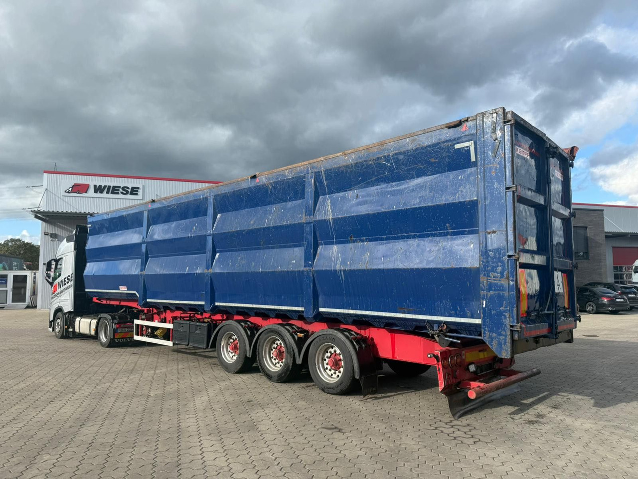 Kempf SKM 35/3 Großraummulde für Schrott 85m³ - Semireboque basculante: foto 4 Kempf SKM 35/3 Großraummulde für Schrott 85m³ - Semireboque basculante: foto 4