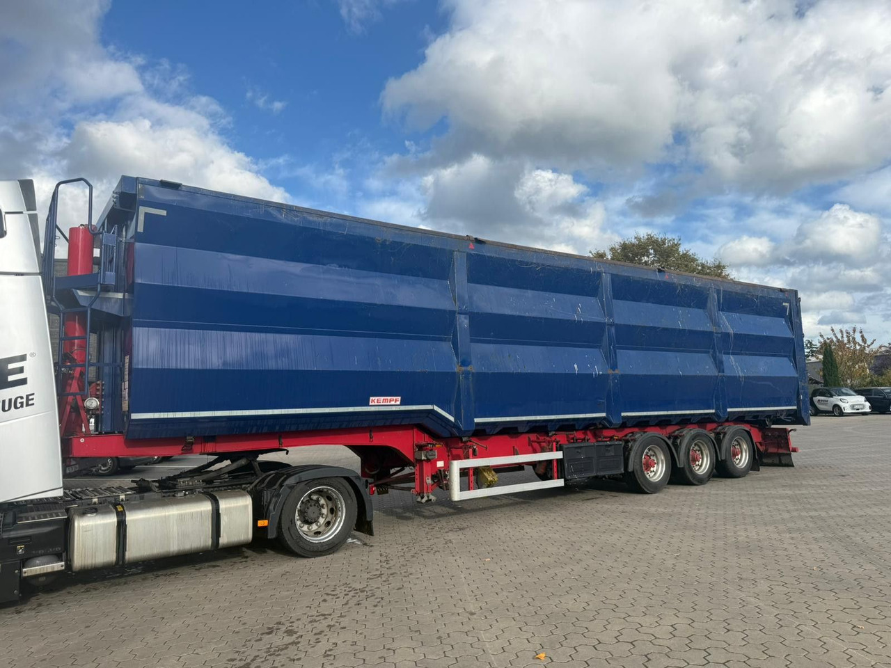 Kempf SKM 35/3 Großraummulde für Schrott 85m³ - Semireboque basculante: foto 2 Kempf SKM 35/3 Großraummulde für Schrott 85m³ - Semireboque basculante: foto 2