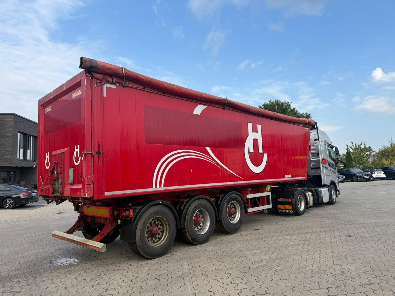 Kempf SKM Alu Kippmulde 50 m³, TÜV neu - Semireboque basculante: foto 3 Kempf SKM Alu Kippmulde 50 m³, TÜV neu - Semireboque basculante: foto 3