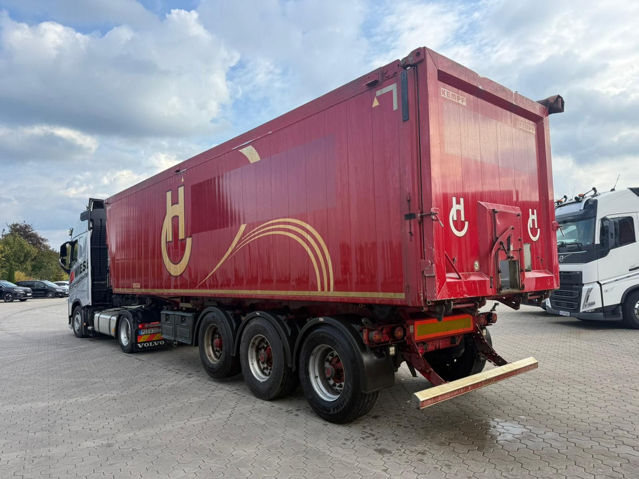 Kempf SKM Alu Kippmulde 50 m³, TÜV neu - Semireboque basculante: foto 4 Kempf SKM Alu Kippmulde 50 m³, TÜV neu - Semireboque basculante: foto 4