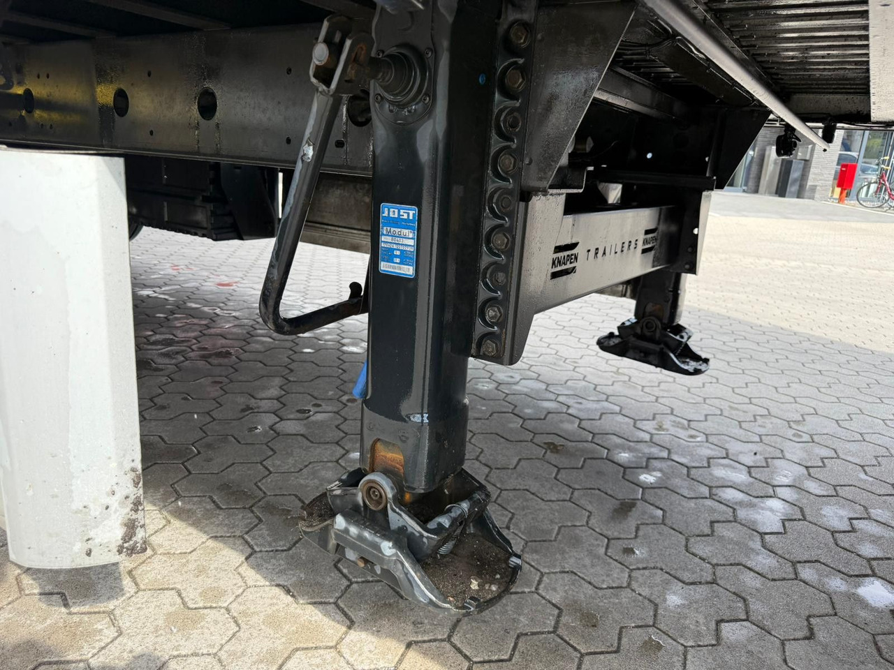 Semireboque piso móvel Knapen K100 Schubboden 92m³ 10mm Boden sehr sauber: foto 14