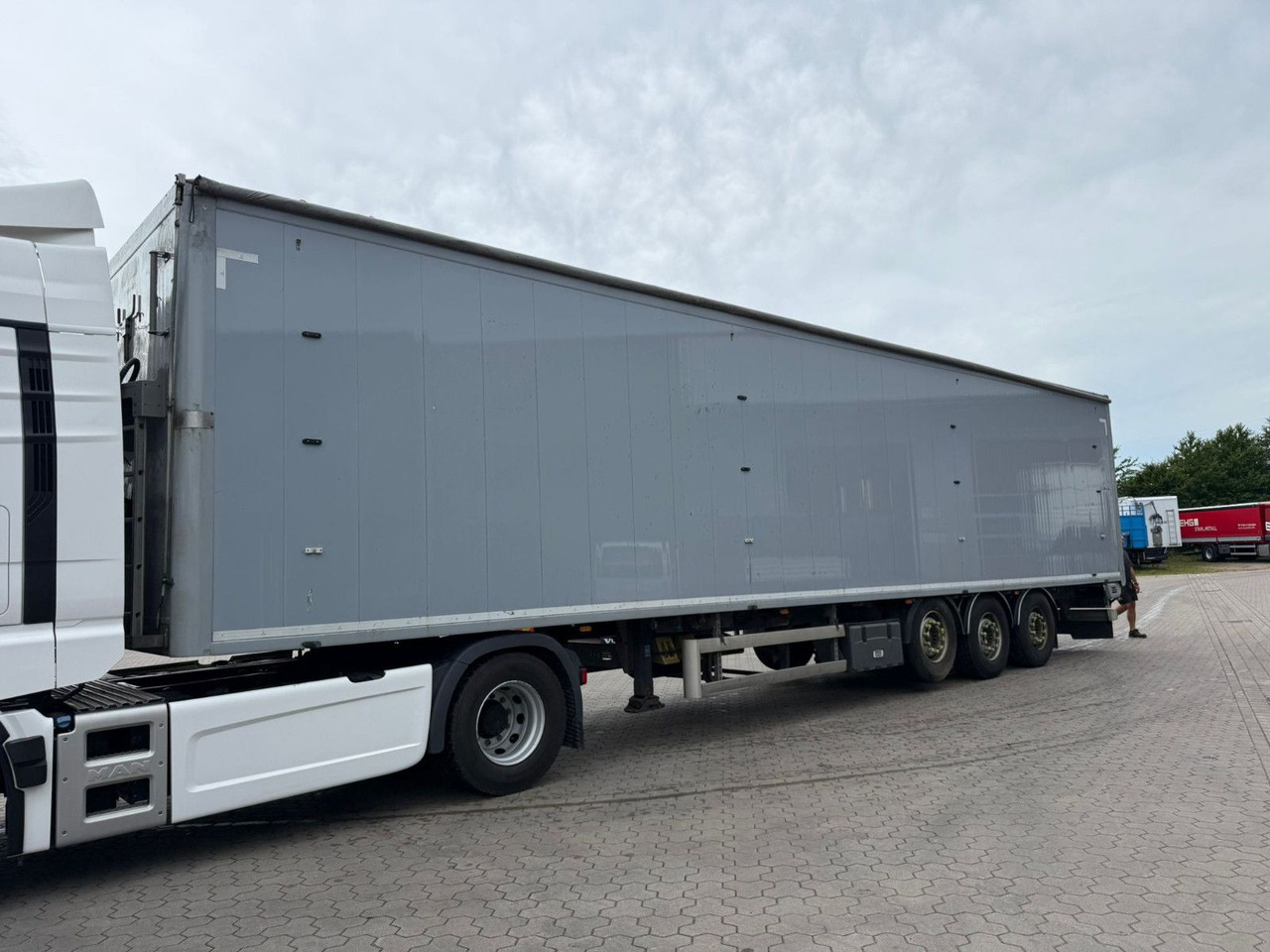 Knapen K100 Schubboden 92m³ HDI Boden ideal für Müll - Semireboque piso móvel: foto 2 Knapen K100 Schubboden 92m³ HDI Boden ideal für Müll - Semireboque piso móvel: foto 2