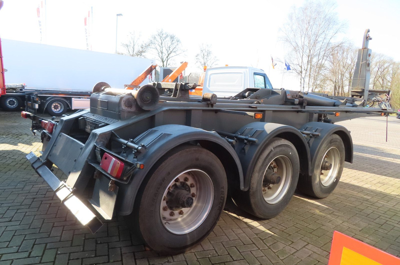 Krampe Auflieger Abrollkipper Hakenlift - Semireboque transportador de contêineres/ Caixa móvel: foto 1 Krampe Auflieger Abrollkipper Hakenlift - Semireboque transportador de contêineres/ Caixa móvel: foto 1