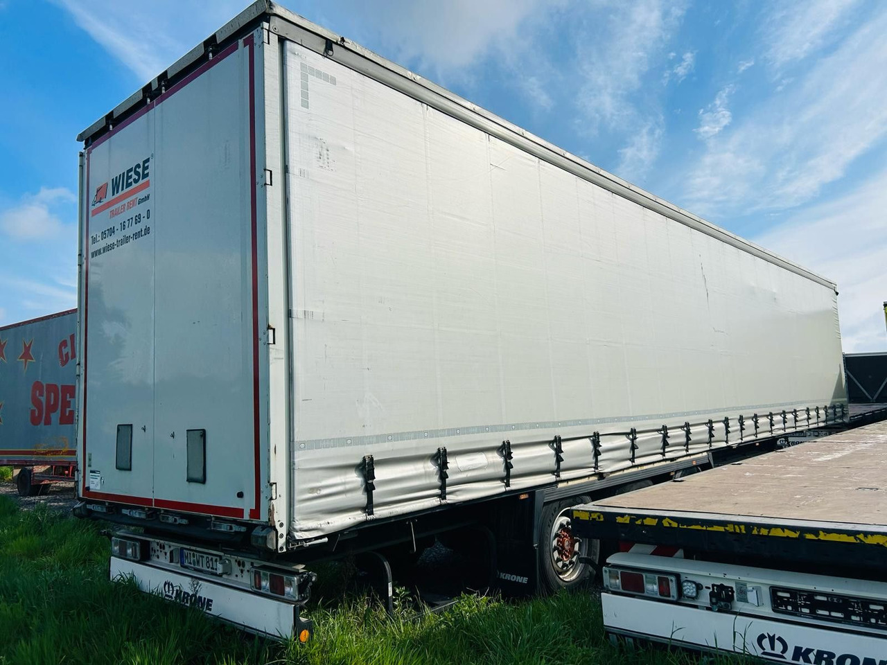 Krone Schiebeplanen Auflieger TÜV Neu - Semi-reboque de lona: foto 3 Krone Schiebeplanen Auflieger TÜV Neu - Semi-reboque de lona: foto 3