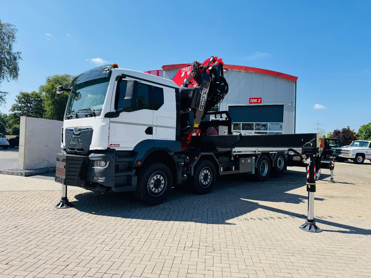 MAN TGS 32.510 mit F710 Frontkran sofort - Caminhão grua: foto 3 MAN TGS 32.510 mit F710 Frontkran sofort - Caminhão grua: foto 3