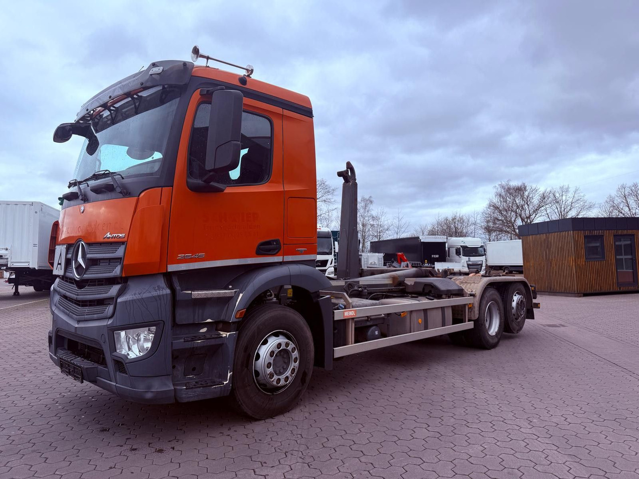 Mercedes-Benz Antos 2545 Abrollkipper Meiler2070 Kupplung Neu - Caminhão polibenne: foto 2 Mercedes-Benz Antos 2545 Abrollkipper Meiler2070 Kupplung Neu - Caminhão polibenne: foto 2