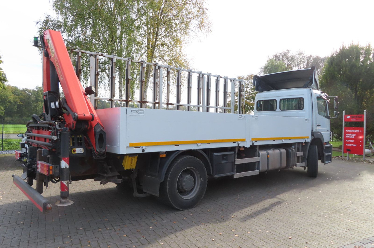 Mercedes-Benz Axor 1833 L - Glastransporter Kran Palfinger - Caminhão grua: foto 1 Mercedes-Benz Axor 1833 L - Glastransporter Kran Palfinger - Caminhão grua: foto 1