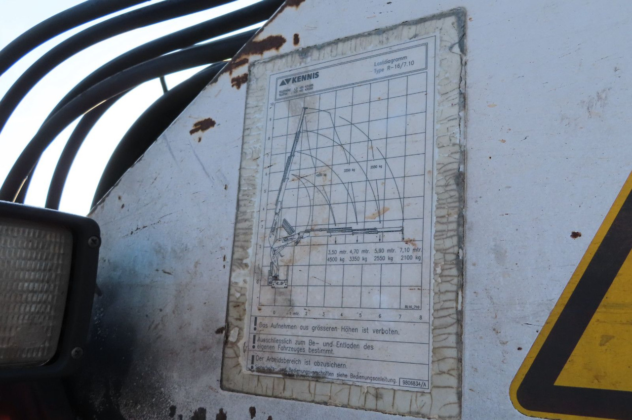 Rollkran Auflieger Kennis - Semi-reboque plataforma/ Caixa aberta: foto 5 Rollkran Auflieger Kennis - Semi-reboque plataforma/ Caixa aberta: foto 5