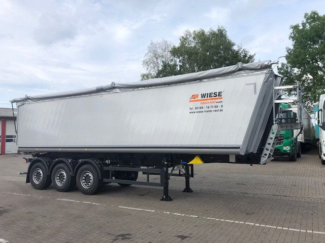Schmitz Cargobull Kipper 52m³ mit gekröpftem Chassis - Semireboque basculante: foto 1 Schmitz Cargobull Kipper 52m³ mit gekröpftem Chassis - Semireboque basculante: foto 1