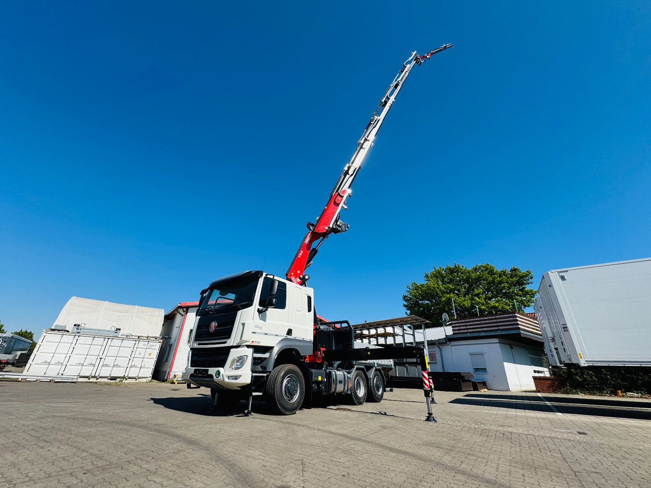 Tatra 6x6x6 Phoenix Fassi F545RA.2.27 L214 V20 - Camião de caixa aberta/ Plataforma, Caminhão grua: foto 2 Tatra 6x6x6 Phoenix Fassi F545RA.2.27 L214 V20 - Camião de caixa aberta/ Plataforma, Caminhão grua: foto 2