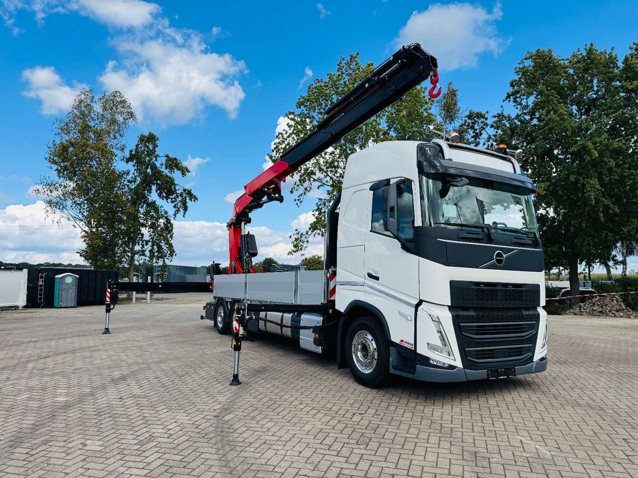 Volvo FH 540 6x2 Container Fassi F545 Heck - Camião de caixa aberta/ Plataforma, Caminhão grua: foto 5 Volvo FH 540 6x2 Container Fassi F545 Heck - Camião de caixa aberta/ Plataforma, Caminhão grua: foto 5