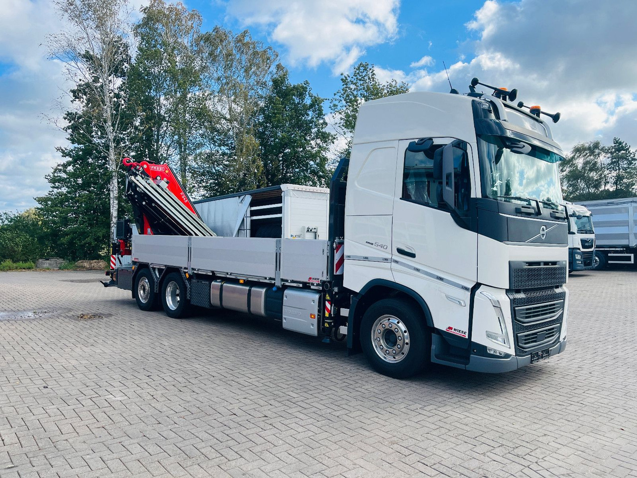 Volvo FH 540 6x2 Container Fassi F545 Heck - Caminhão grua: foto 1 Volvo FH 540 6x2 Container Fassi F545 Heck - Caminhão grua: foto 1