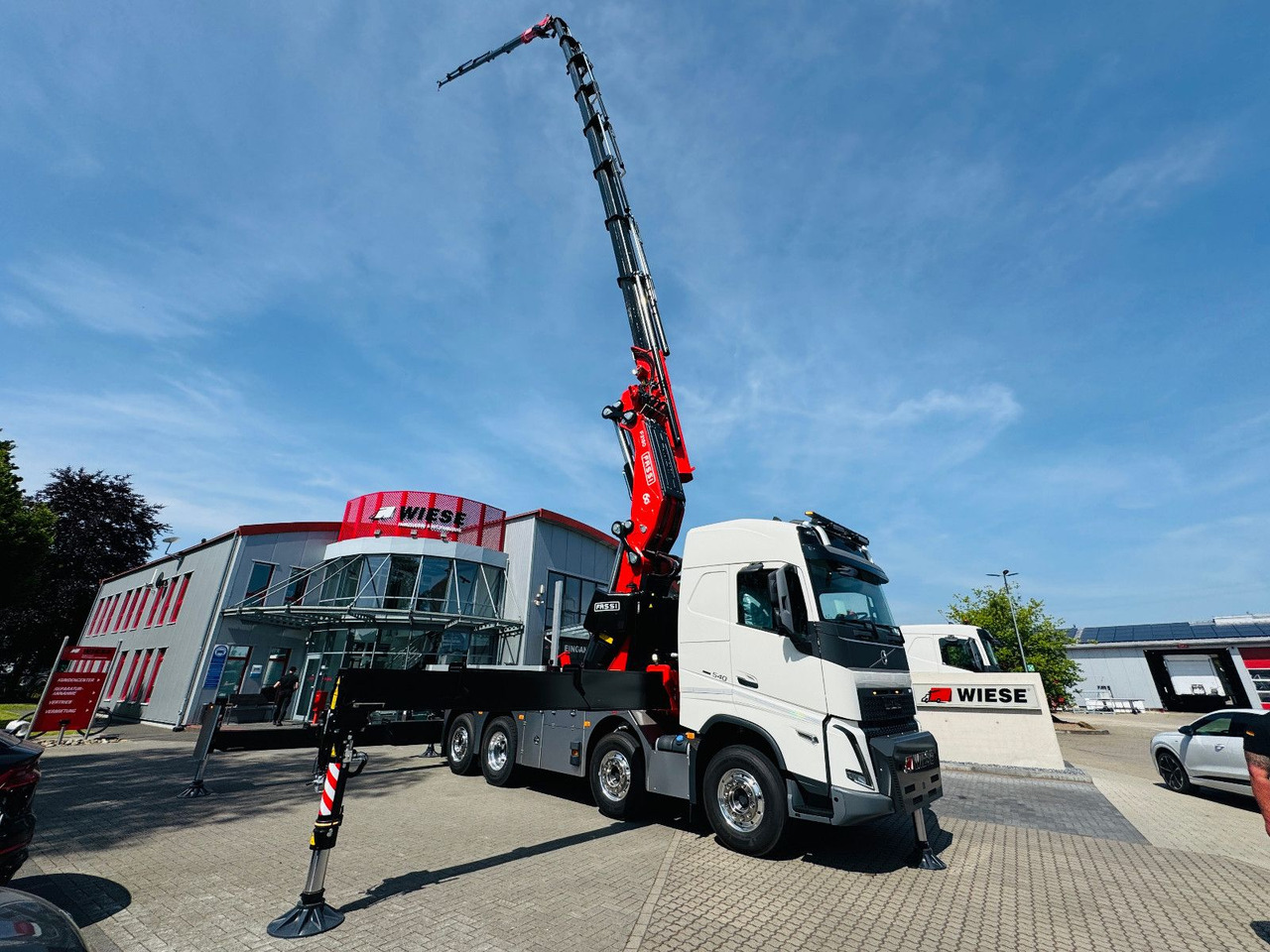 Volvo FH 540 mit Fassi F2150RAL Fly Jib + Winde - Caminhão grua: foto 1 Volvo FH 540 mit Fassi F2150RAL Fly Jib + Winde - Caminhão grua: foto 1