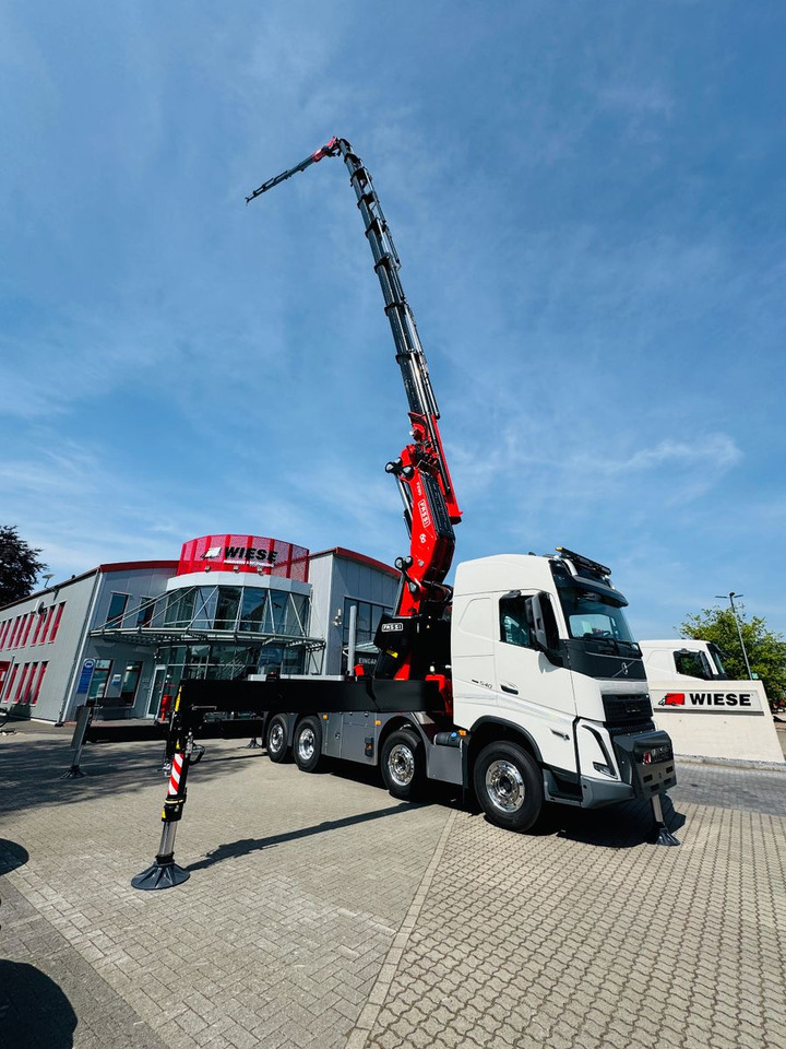Volvo FH 540 mit Fassi F2150RAL Fly Jib + Winde - Camião de caixa aberta/ Plataforma, Caminhão grua: foto 5 Volvo FH 540 mit Fassi F2150RAL Fly Jib + Winde - Camião de caixa aberta/ Plataforma, Caminhão grua: foto 5