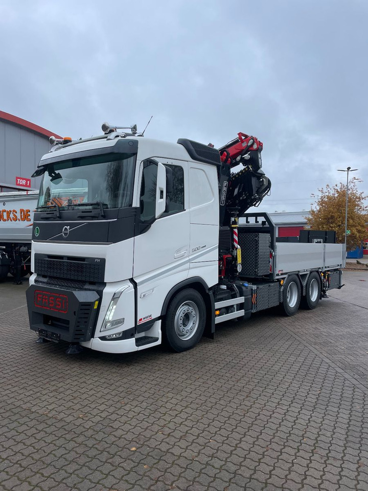 Volvo FH500 6x4 Fassi F545RA 2.27 mit Jib und Winde - Caminhão grua: foto 5 Volvo FH500 6x4 Fassi F545RA 2.27 mit Jib und Winde - Caminhão grua: foto 5