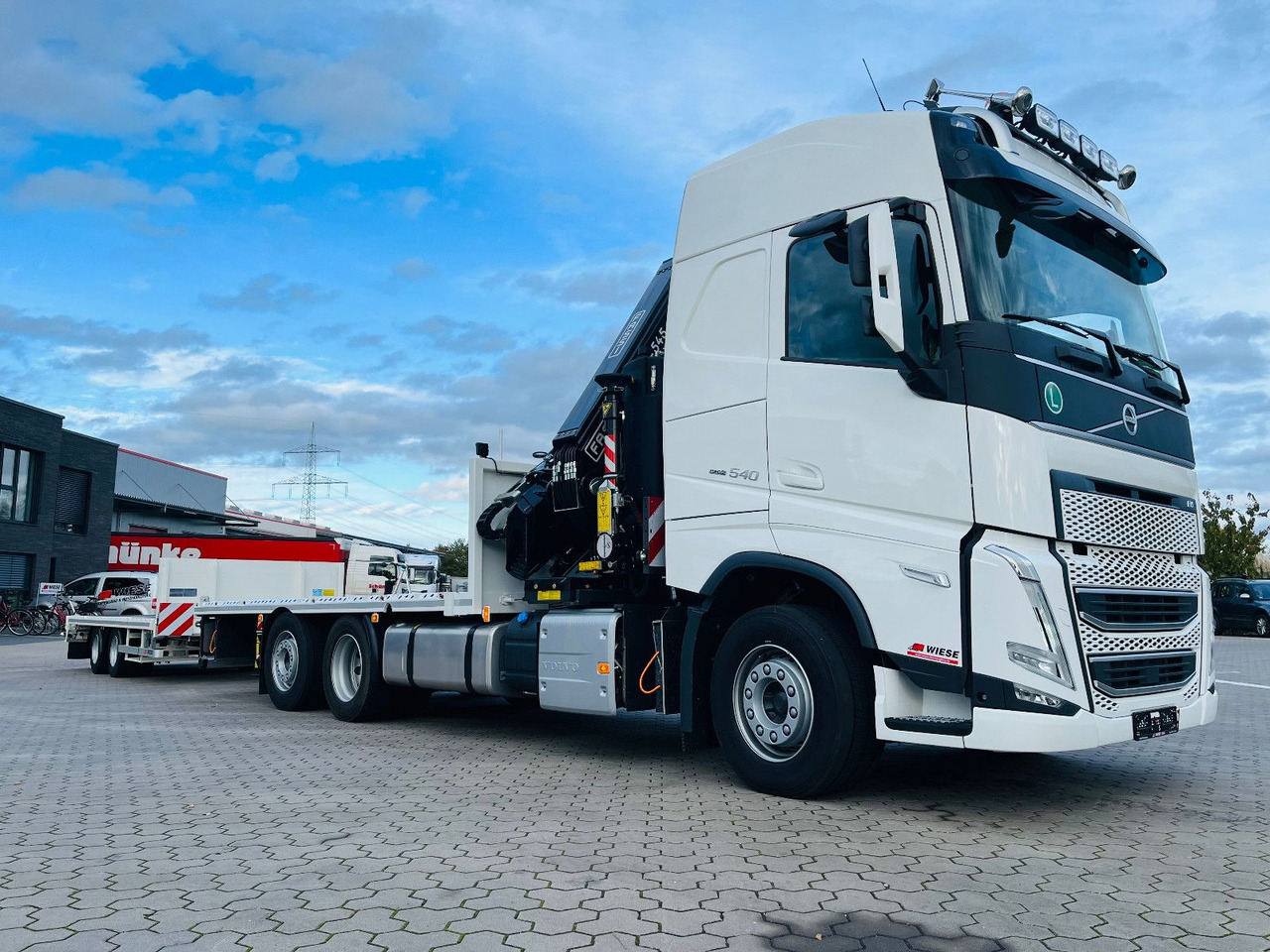Volvo FH540 6x2 Containerpritsche mit F545RA.2.26 - Caminhão grua: foto 5 Volvo FH540 6x2 Containerpritsche mit F545RA.2.26 - Caminhão grua: foto 5